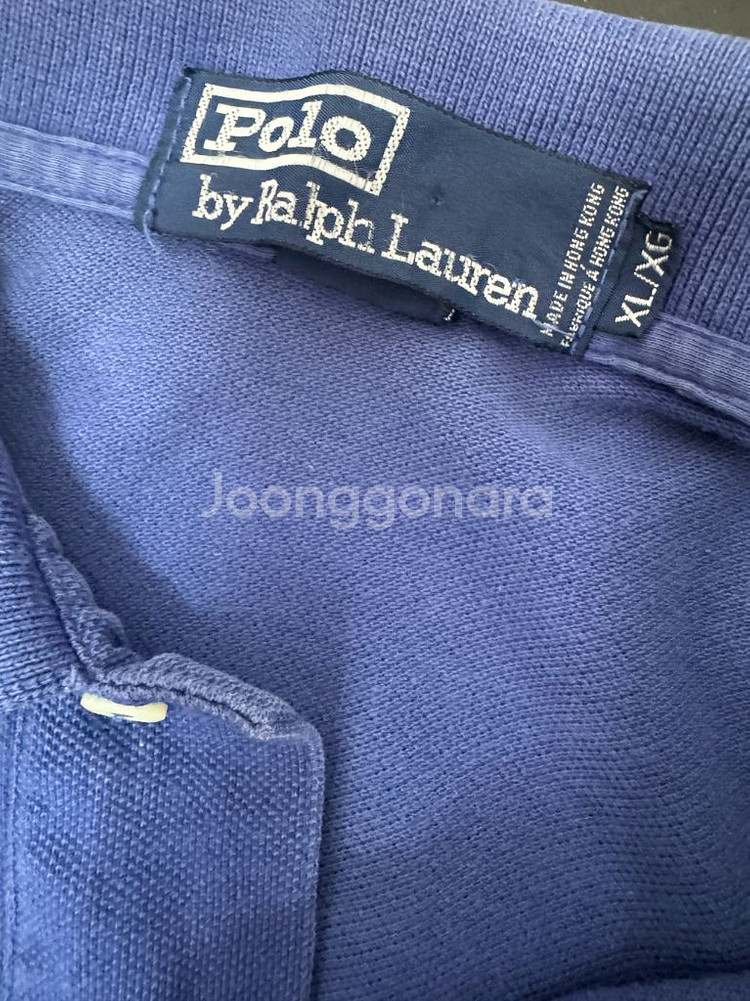 폴로랄프로렌 반팔 카라 오버핏 티셔츠 2XL--2