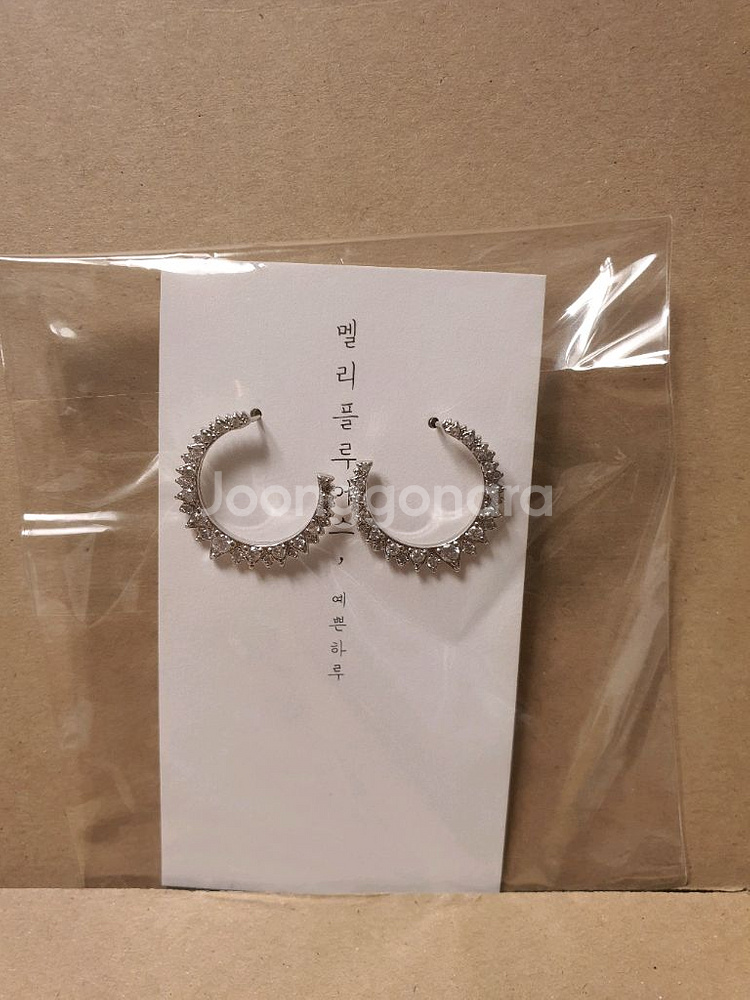 미착용)은침 귀걸이--7
