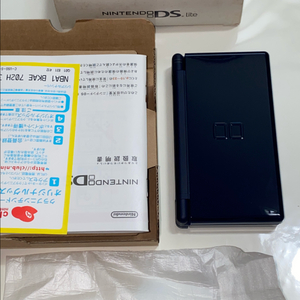 새상품 닌텐도 DS LITE 에나멜 네이비 NDSL