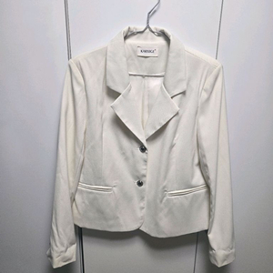 자켓 아이보리 새상품(정가5만원대)