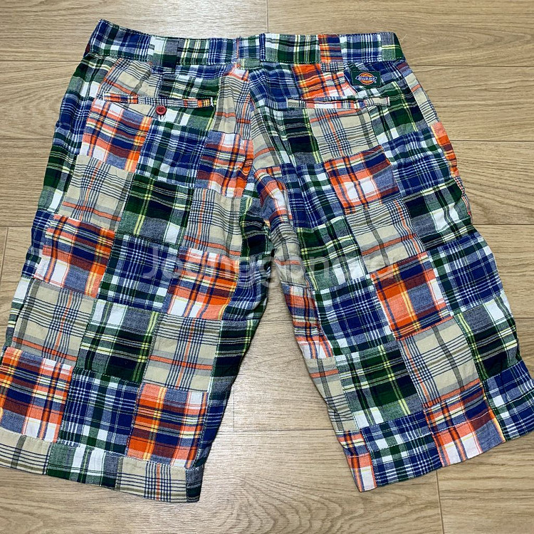 30)Dickies 디키즈 패치워크 반바지--1