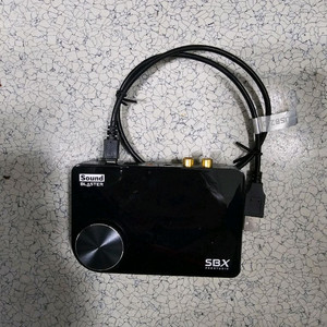 USB 사운드카드 사블 X-Fi Surround 5.1