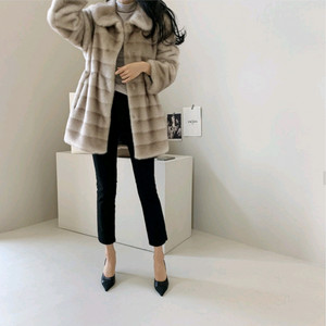 데일리룩 페이크퍼