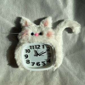 귀여운 고양이 인형 시계 인테리어 선물