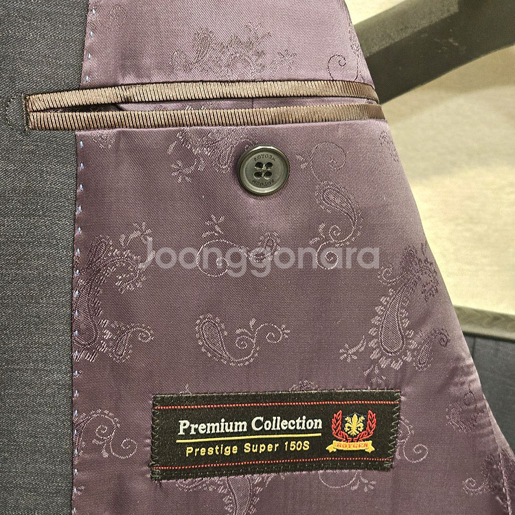 105/32 로이젠 무광 남성 정장 세트--2