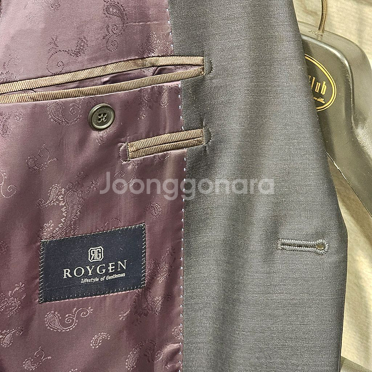 105/32 로이젠 무광 남성 정장 세트--3