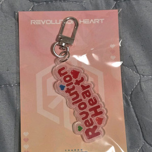 리레볼루션(레볼루션하트)부산 쇼케이스 굿즈 키링 빨간색