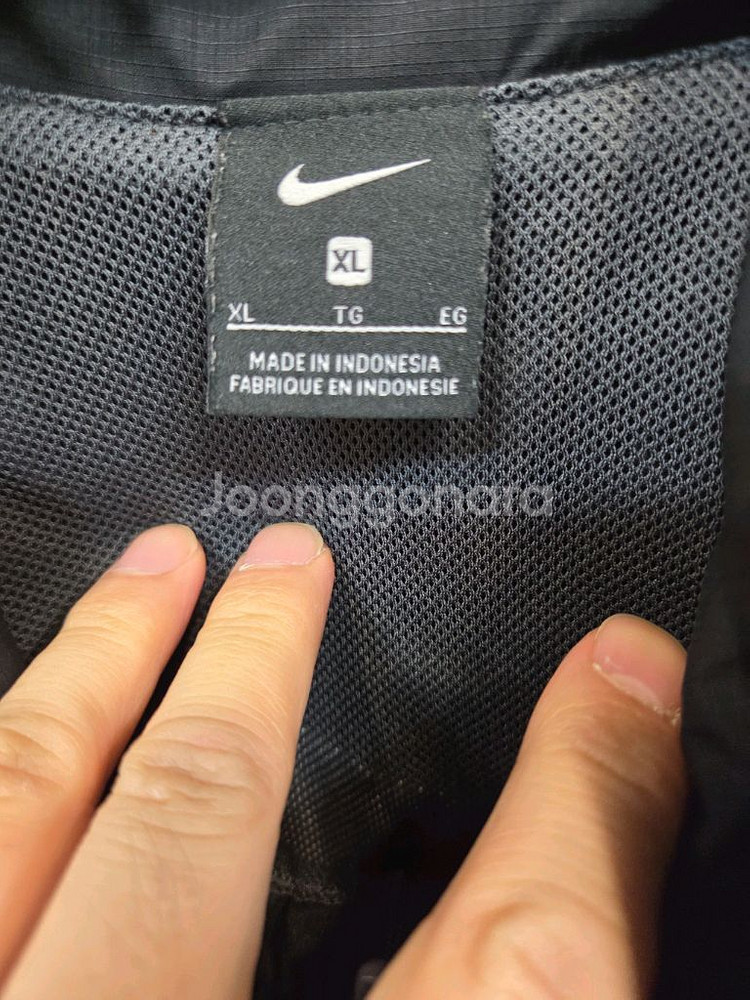 나이키 빅스우시 fc 풋볼클럽 아노락 우븐자켓 xl--3