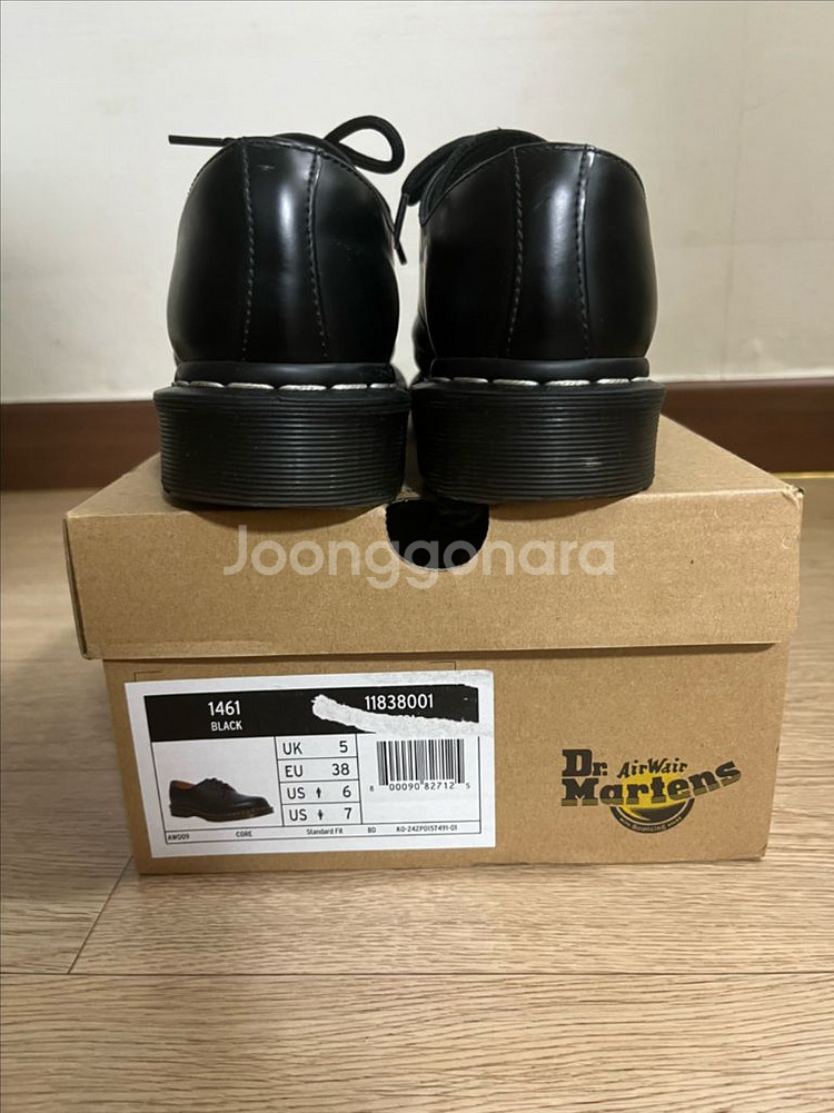 Dr. Martens 1461 WS Black 240--3