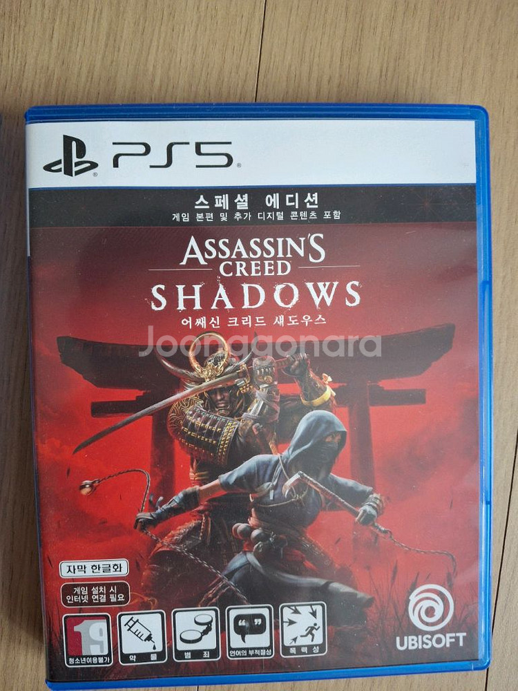 ps5 어쌔신 크리드 섀도우스 팝니다--0