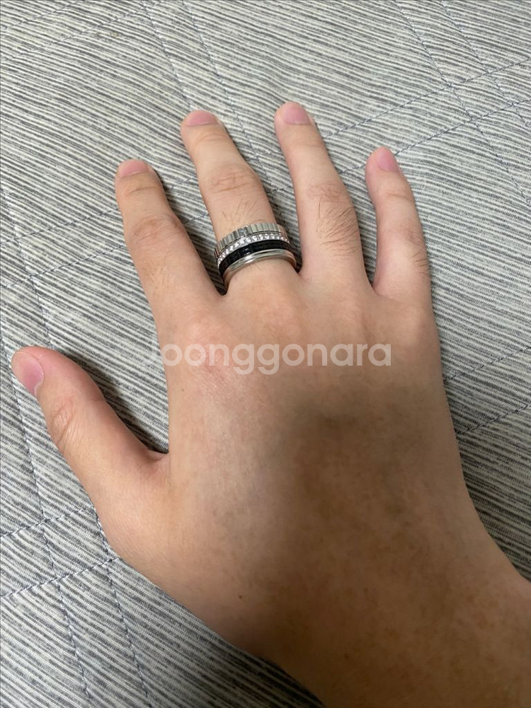남자 써지컬스틸 패션 반지 21호--3