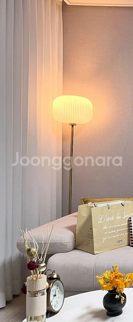 한샘 올리비아 플로어 램프 장스탠드--0