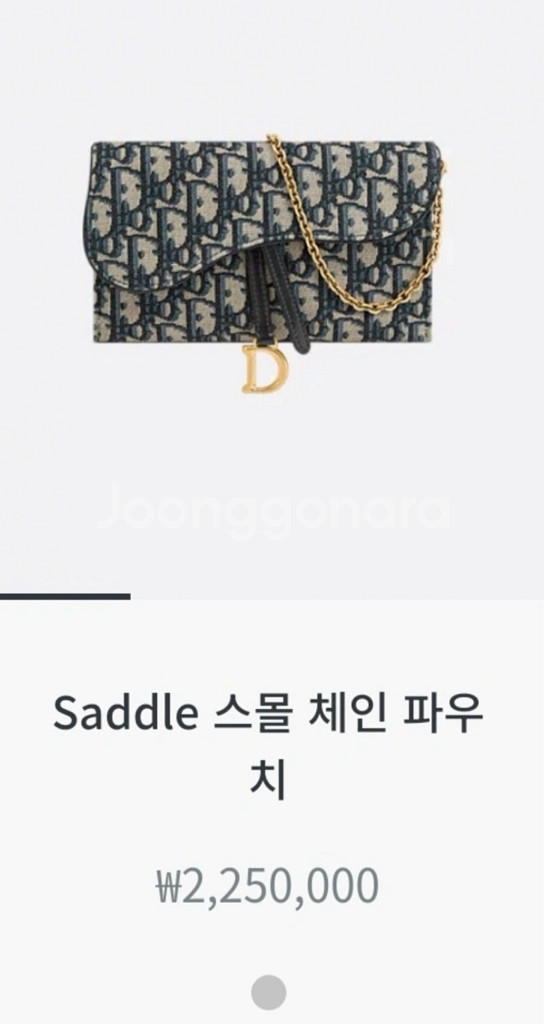 디올 woc 미니 크로스백--0