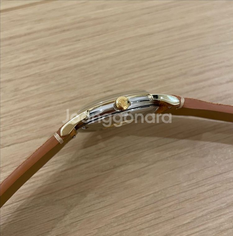 오메가 컨스텔레이션 파이판 금배꼽 캡골드 빈티지 시계--3