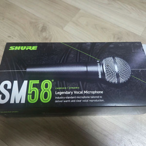 슈어 sm58 마이크팝니다