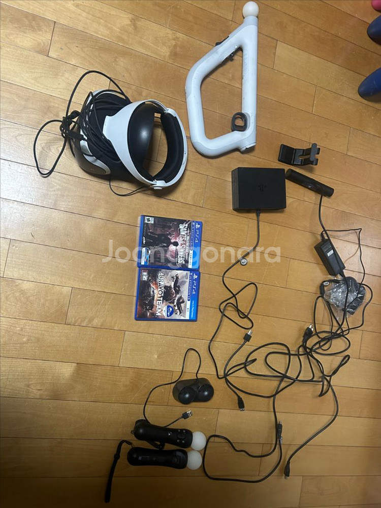 플레이스테이션vr 풀세트 + vr게임2종류--1