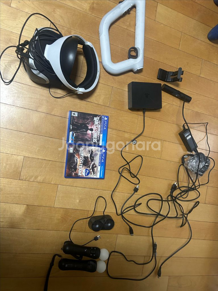플레이스테이션vr 풀세트 + vr게임2종류--0