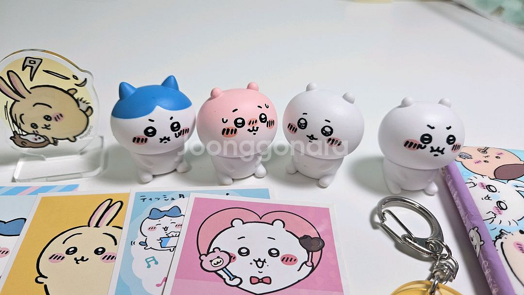 치이카와 굿즈 일괄 판매 피규어 스티커 키링--2