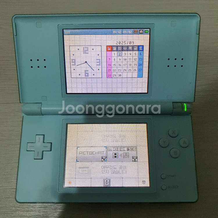 닌텐도 ds lite 게임기와 동물의숲ds팩--6