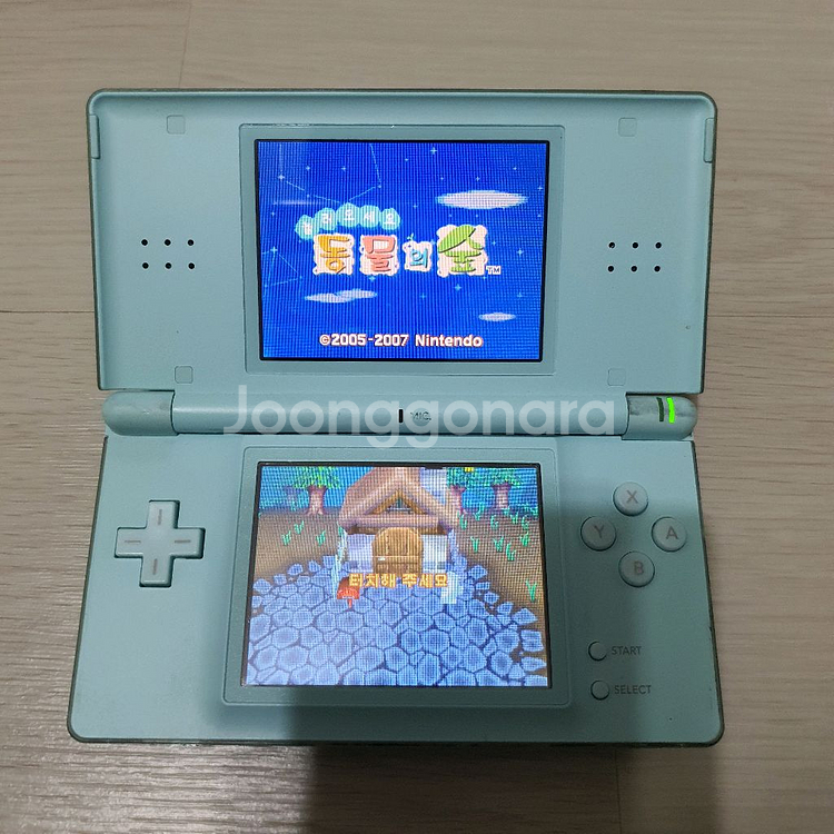 닌텐도 ds lite 게임기와 동물의숲ds팩--7
