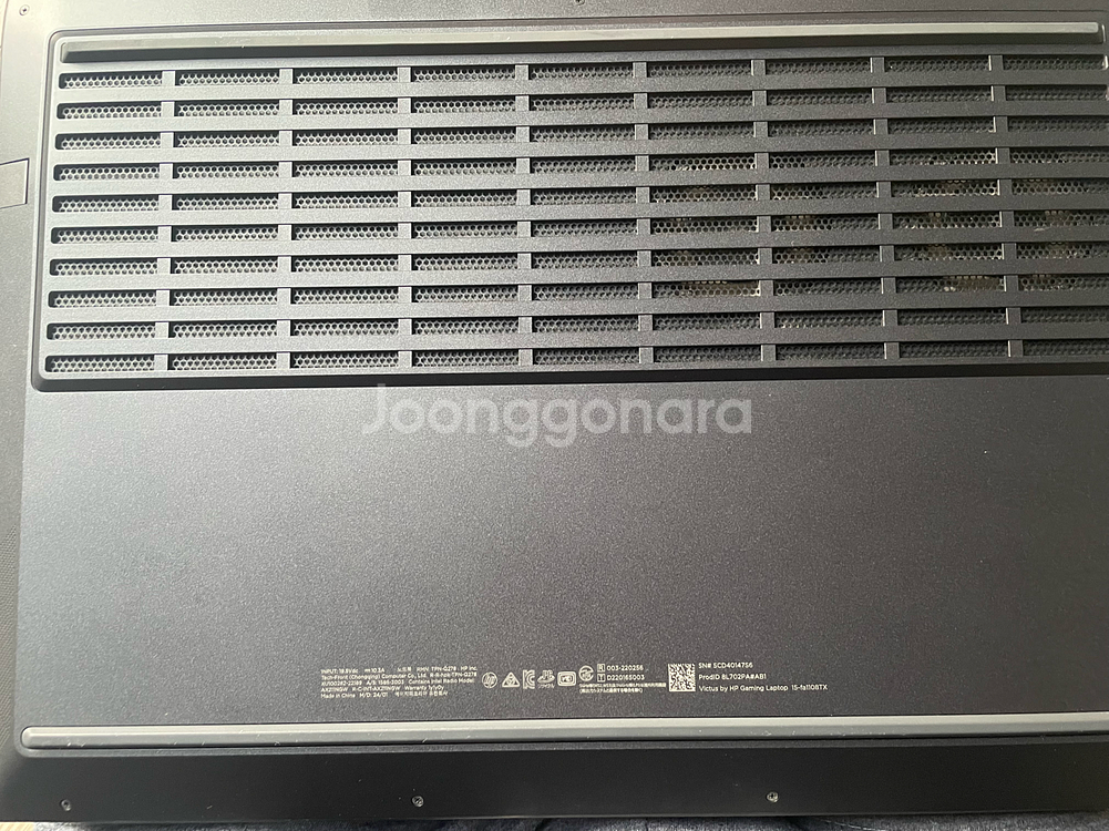 HP 빅터스 게이밍 노트북 i5 RTX4050 판매--7