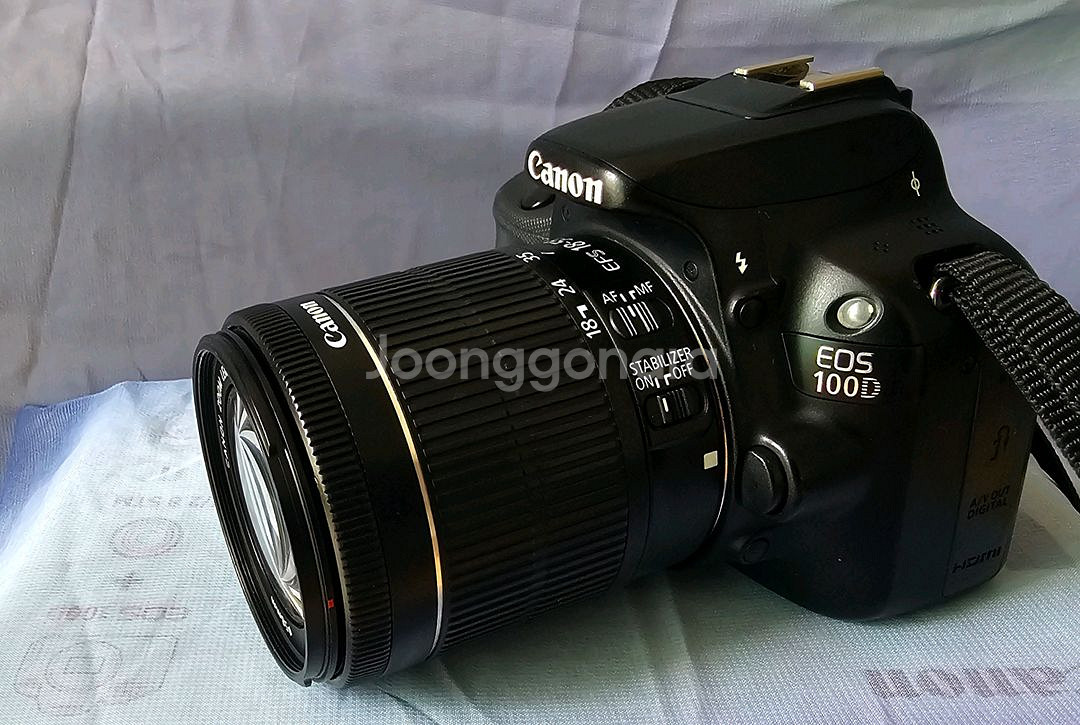 캐논 EOS 100D 카메라 + EF-S 18-55mm--1