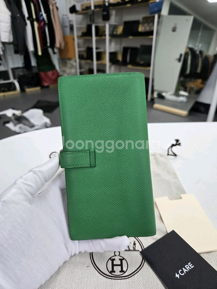 [A급컨디션]에르메스 베안 장지갑--1