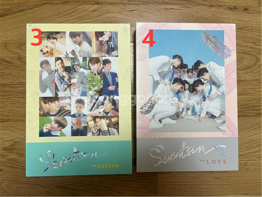 세븐틴 개봉 앨범--0