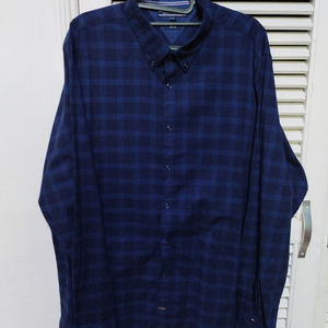 2XL 타미힐피거 체크셔츠