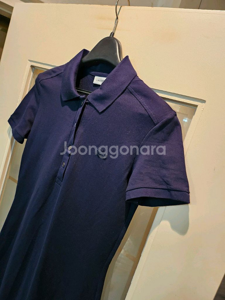 라코스테 pk카라 원피스 S--3
