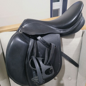 데카트론 승마안장 세트와 복대
