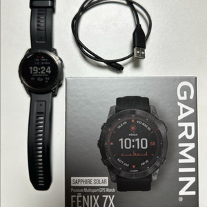 가민 FENIX 7X SAPPHIRE SOLAR