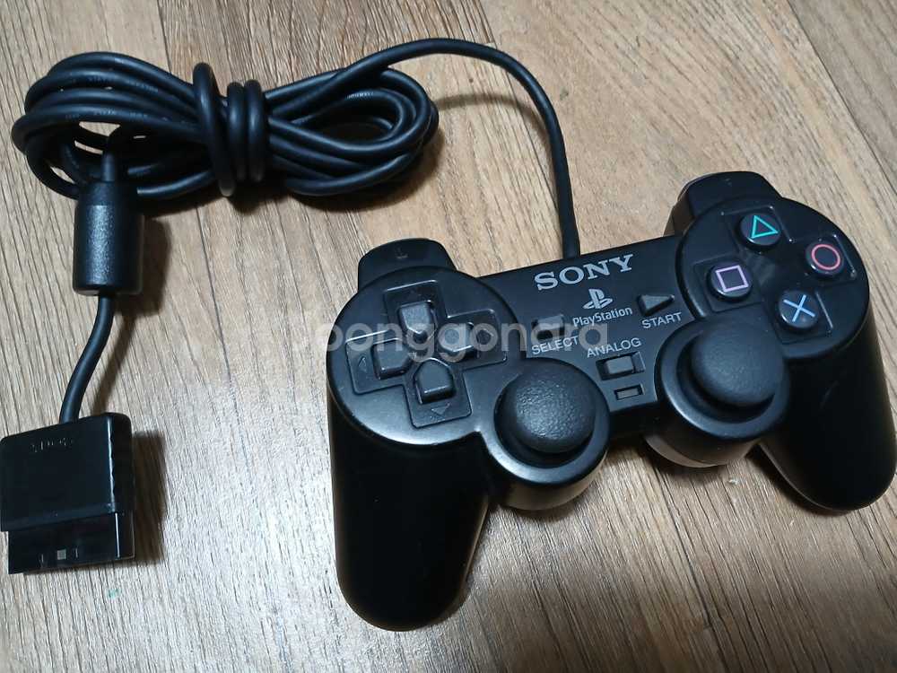 SONY 플레이스테이션2 컨트롤러 2개 버턴 고장품--3