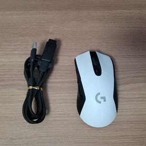로지텍 G703 화이트 무선 마우스 (저소음 무소음)