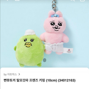 빤쮸토끼 탈모갓파 프렌즈 키링