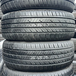 215 55 17한국중고타이어한대분2155517