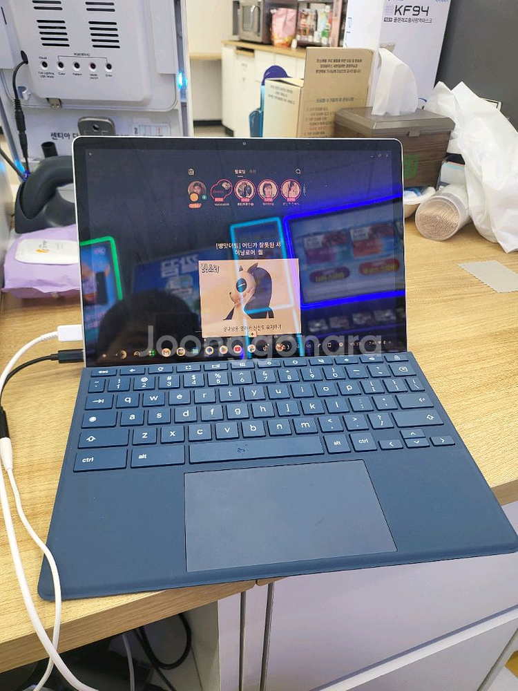 HP Chromebook X2 11 급처 네고 무료택배--0
