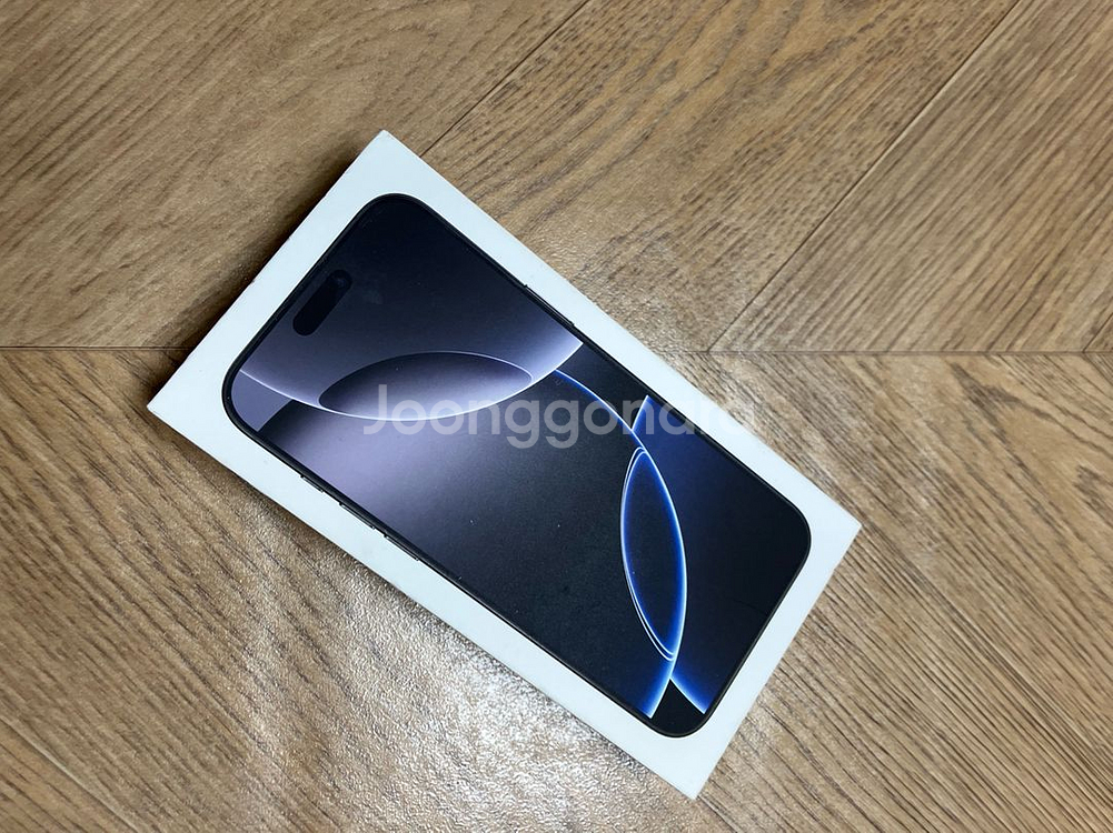 아이폰 16 프로맥스 블랙티타늄 256GB--3