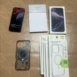 아이폰 16 프로맥스 블랙티타늄 256GB