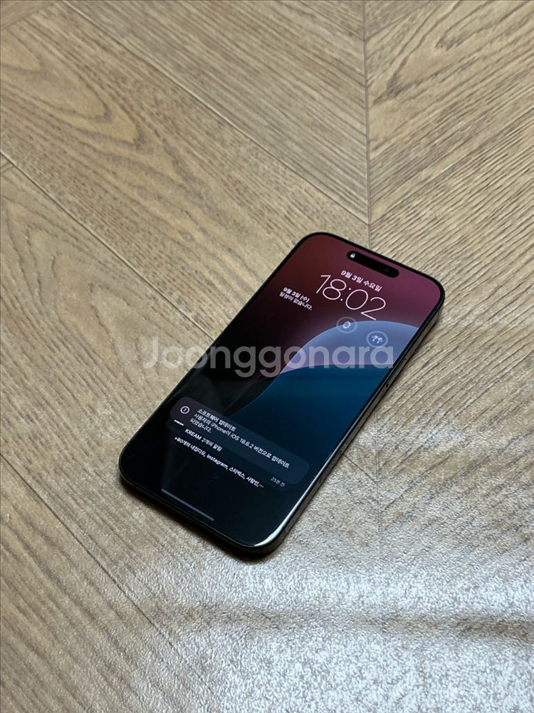 아이폰 16 프로맥스 블랙티타늄 256GB--5