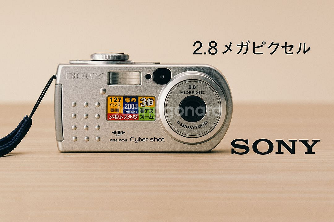 SONY Cyber-shot DSC-P3 레트로 감성--0