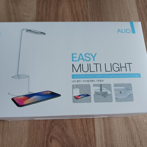 무선충전 led 스탠드 (alio 이지멀티라이트)