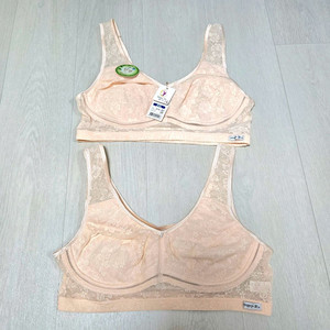 (새상품)여성 인견 노와이어 브라렛 브라탑 통풍 매쉬