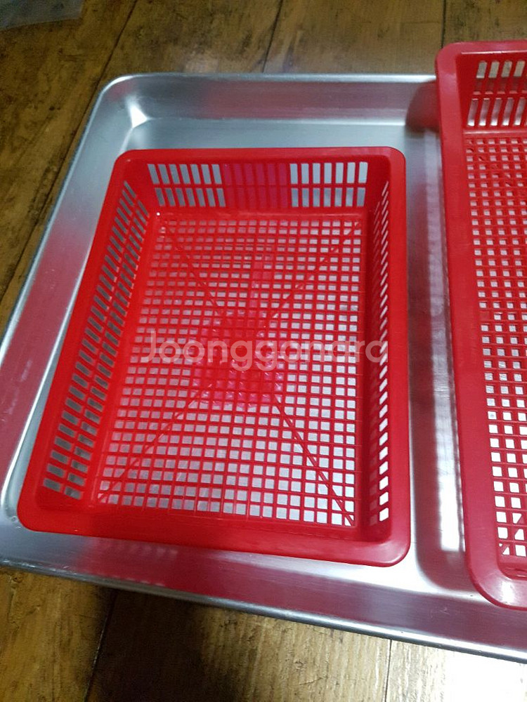 양은사각쟁반 플라스틱채반--4