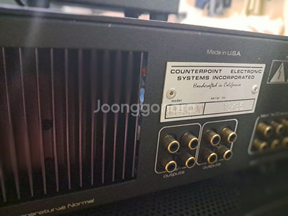 카운터 포인트 SA-3000 프리 앰프--4