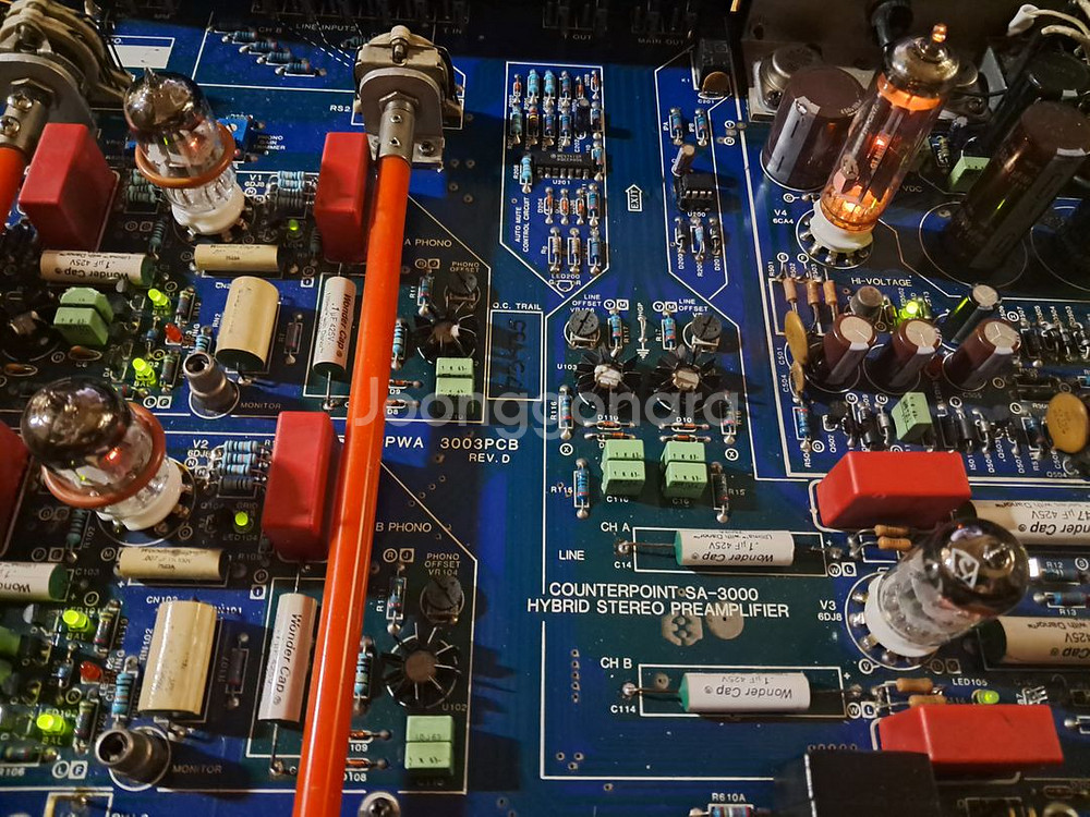 카운터 포인트 SA-3000 프리 앰프--6
