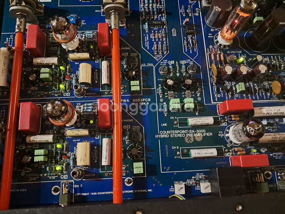 카운터 포인트 SA-3000 프리 앰프--7