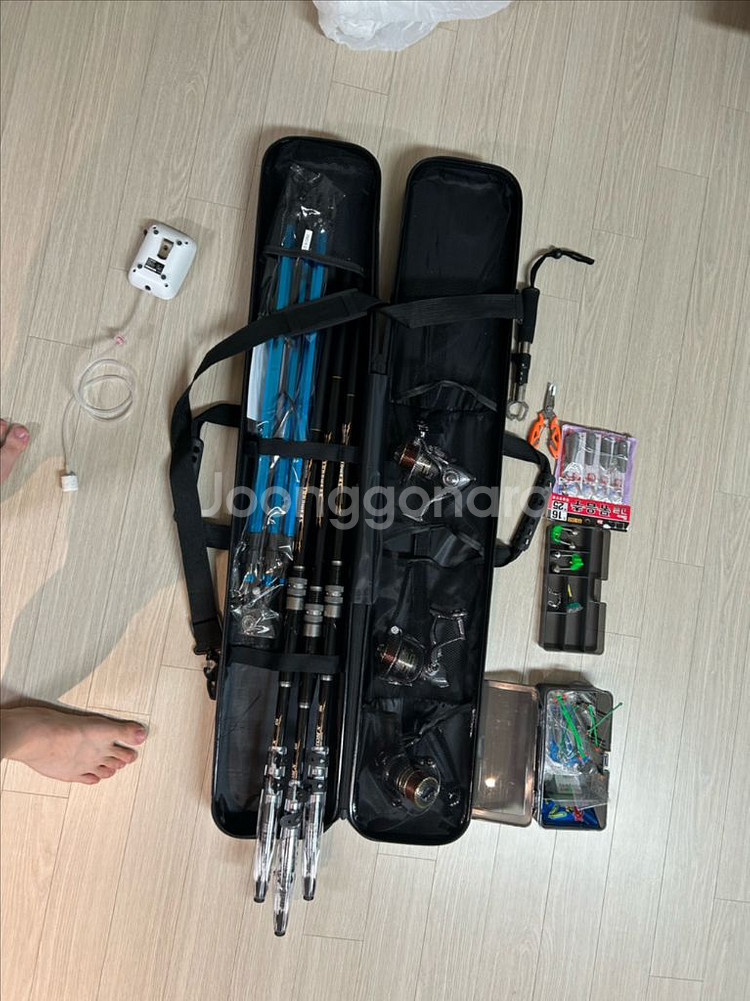 원투낚시 세트로 팝니다--0