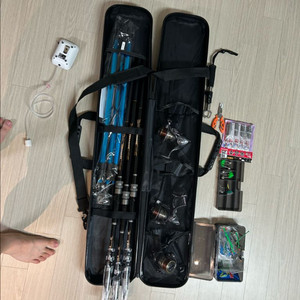 원투낚시 세트로 팝니다