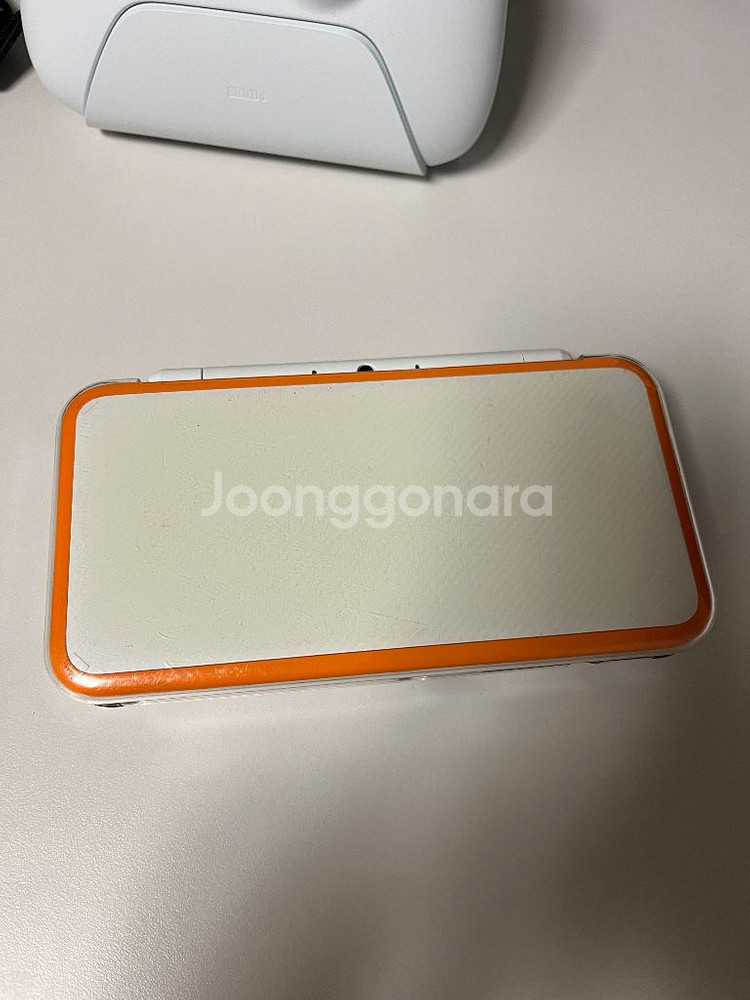 닌텐도 2ds xl 화이트 리듬세상 등 게임 내장--0